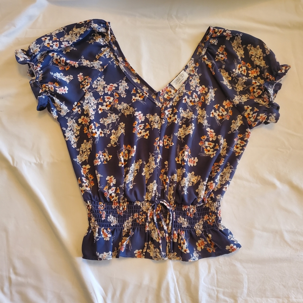 Floral blouse S